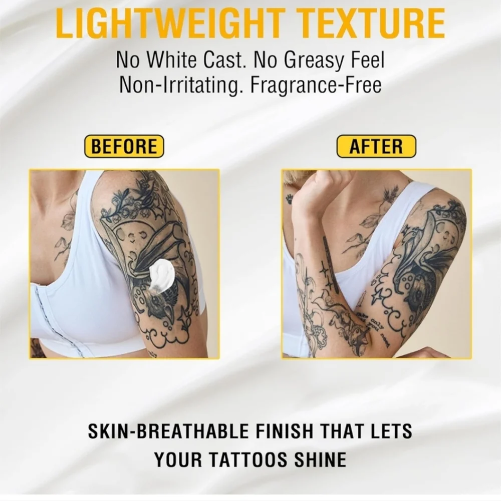 Tattoo Suncreen Lotion